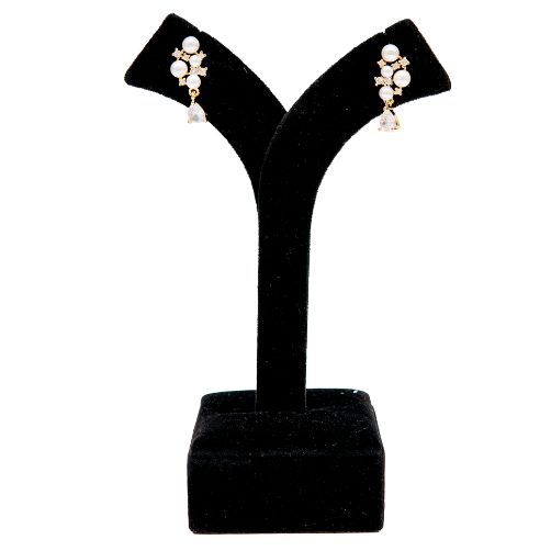 Elegant Pearl Cascade Women’s Drop Earrings